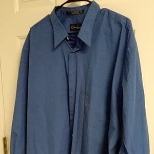 Men's CM Silver series button down dress shirt size 35/36 nwot